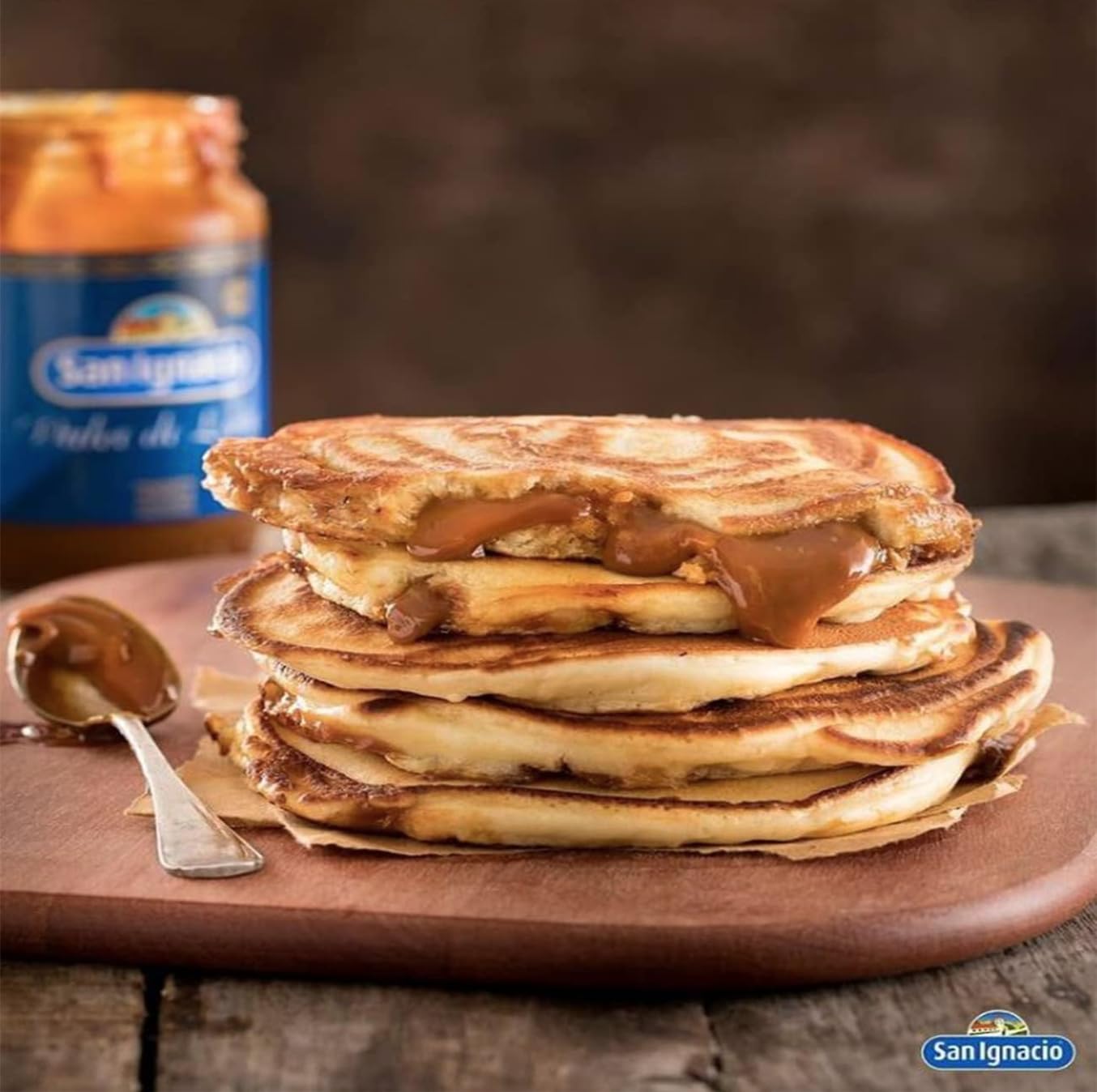 San Ignacio Dulce de Leche as ice cream topping enhances flavor