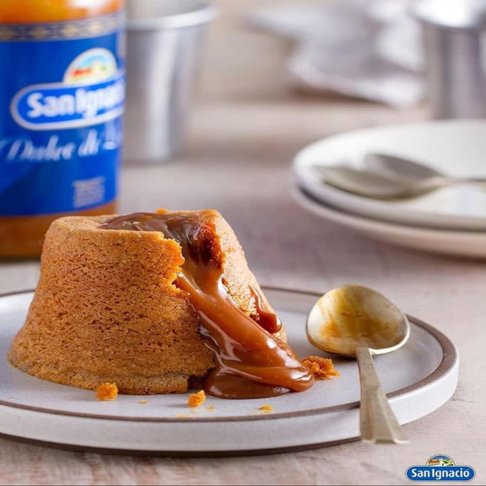 San Ignacio Dulce de Leche two-pack packaging displayed