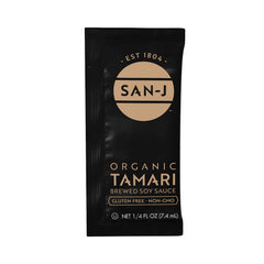 San-J tamari brewed across eight generations preserves authentic taste