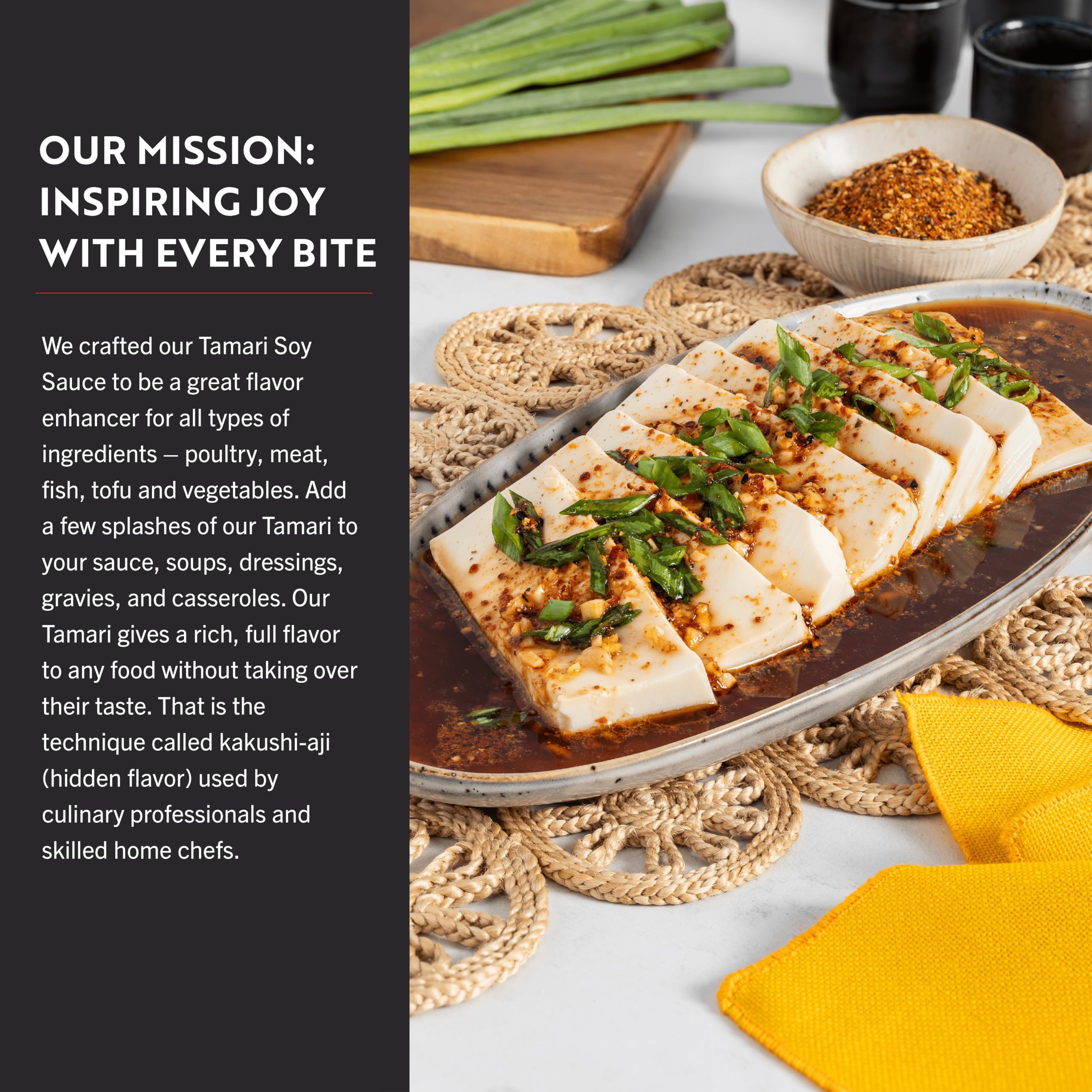 San-J Tamari ingredients show simple, non-GMO components