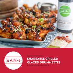 San-J Tamari Lite label highlights 50% less sodium option