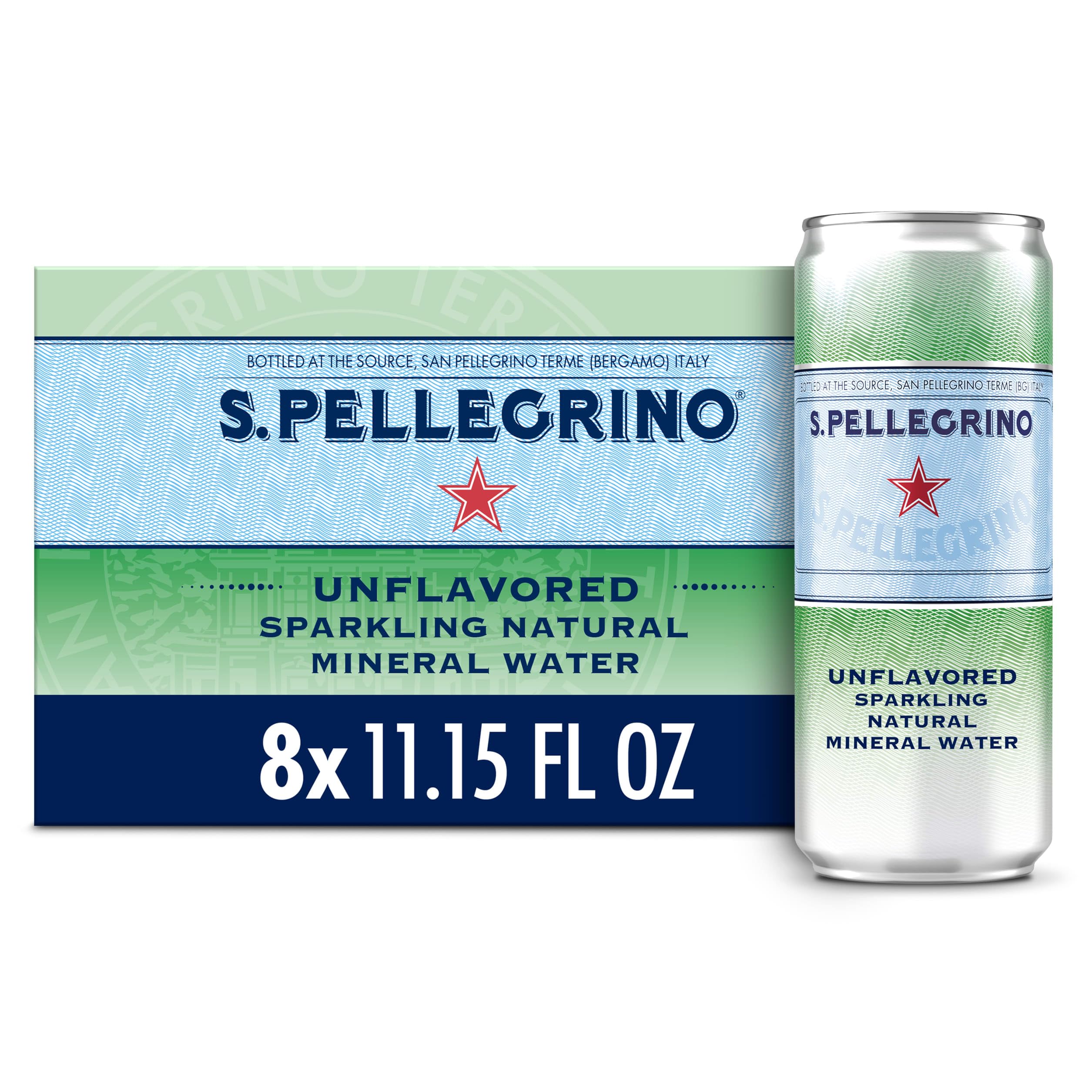 San Pellegrino bottle pouring for a refined dining moment.