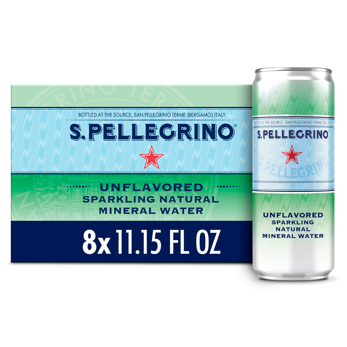 San Pellegrino bottle pouring for a refined dining moment.