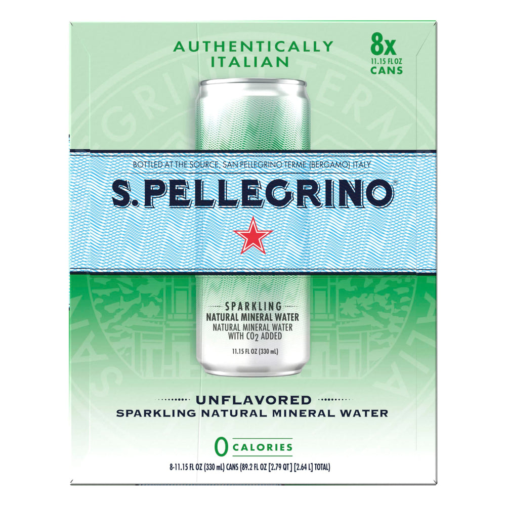 San Pellegrino bubbles sparkle for a refreshing moment.