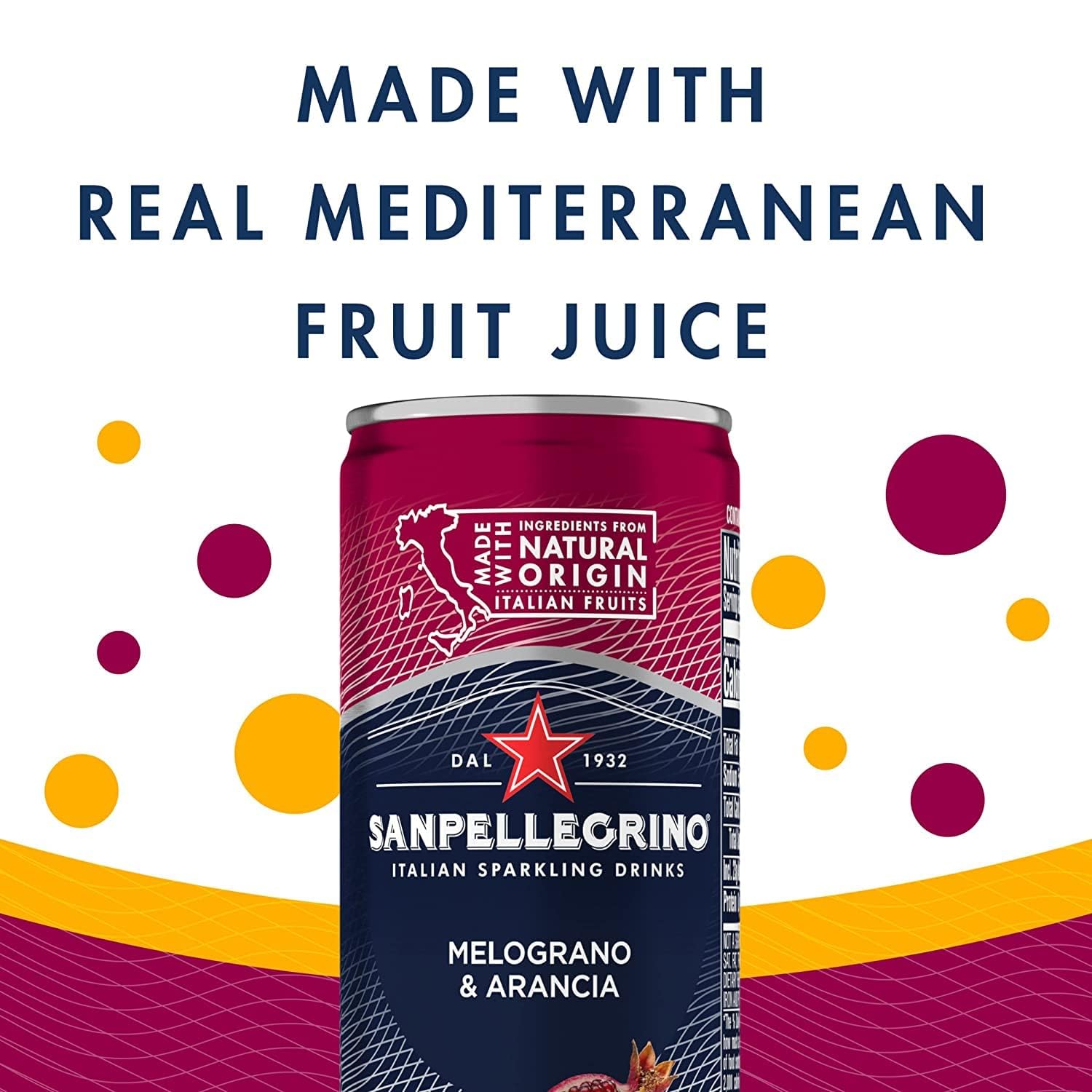 San Pellegrino Ficodindia e Arancia bottle with prickly pear notes and citrus balance.