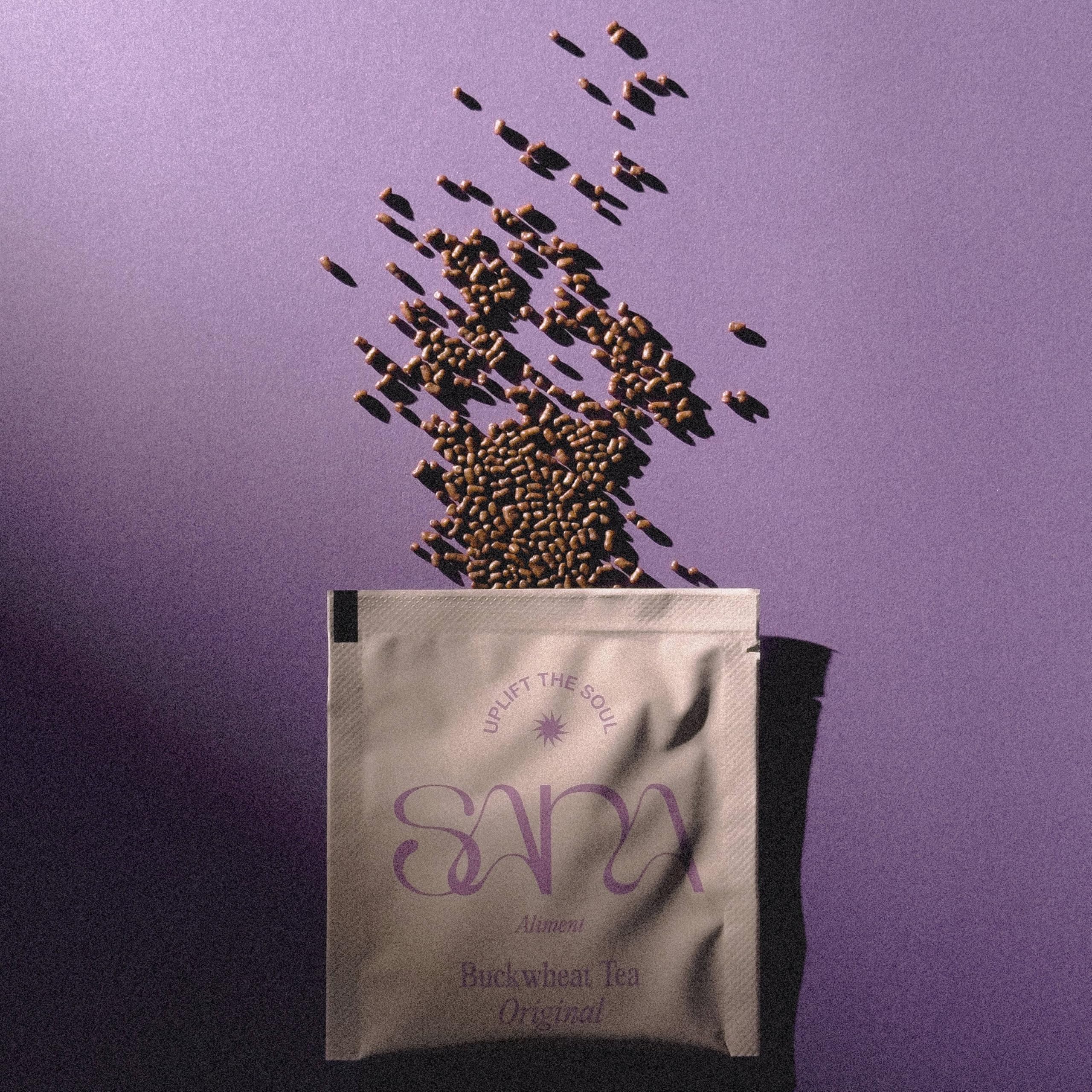 Sana Himalayan Tartary Buckwheat Tea roasted aroma evokes nutty warmth.