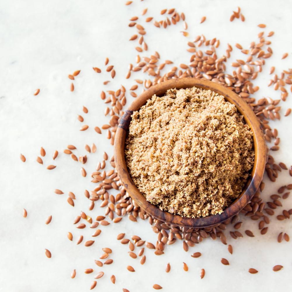 Sanar Naturals flax seed in smoothie enriches omega fatty acids and satiety