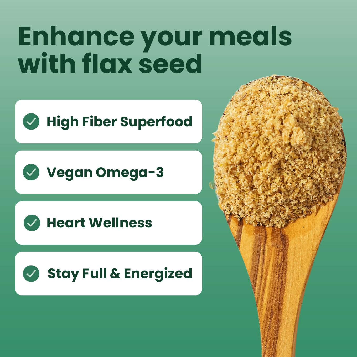 Sanar Naturals flax seed added to yogurt boosts fiber and plant-based protein