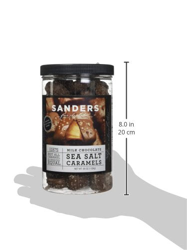 Sanders Milk Chocolate with Sea Salt gift pack, ready to share.