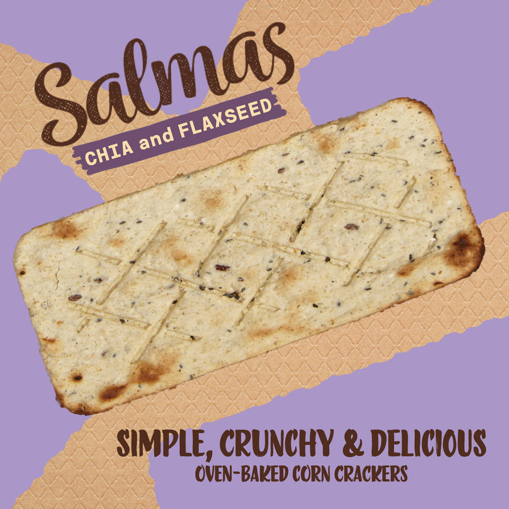Sanissimo Salmas gluten-free label highlights simple ingredients and care