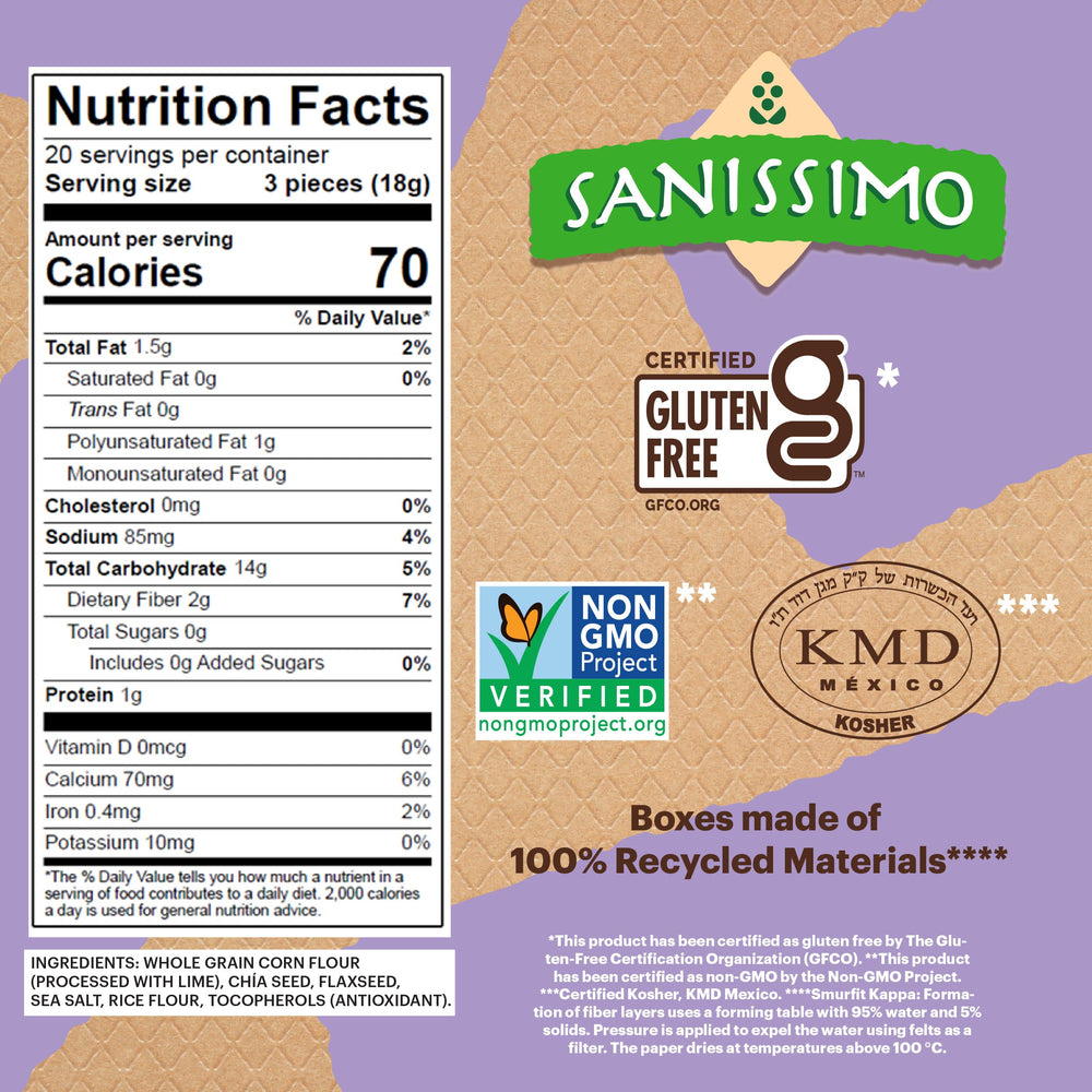 Sanissimo Salmas oven-baked crackers close-up reveals light, crispy texture