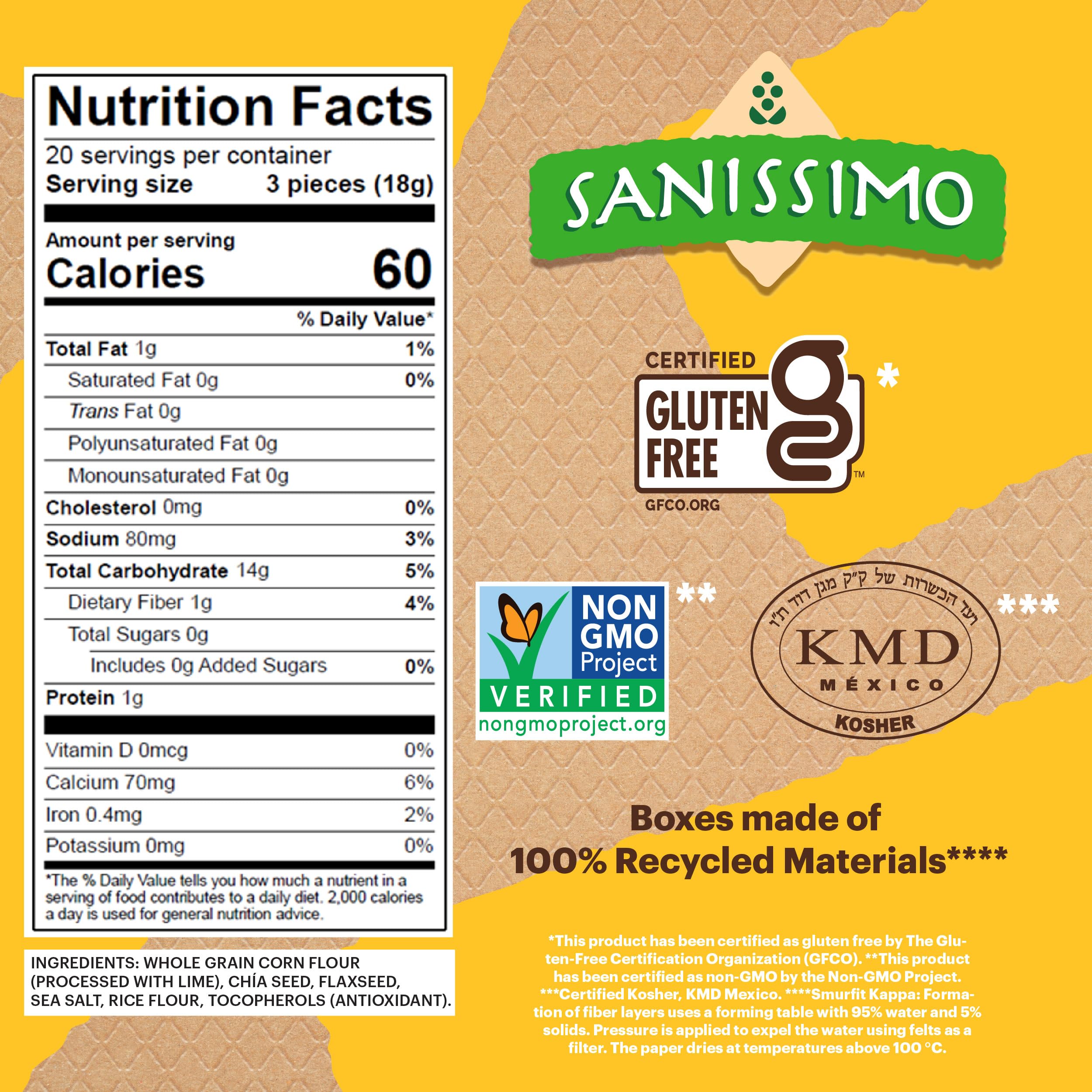 Sanissimo Salmas Salted Crackers close-up crisp texture for a light, oven-baked bite