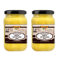 Sanniti Dijon Mustard bottle reveals bold French flavor for sandwiches.