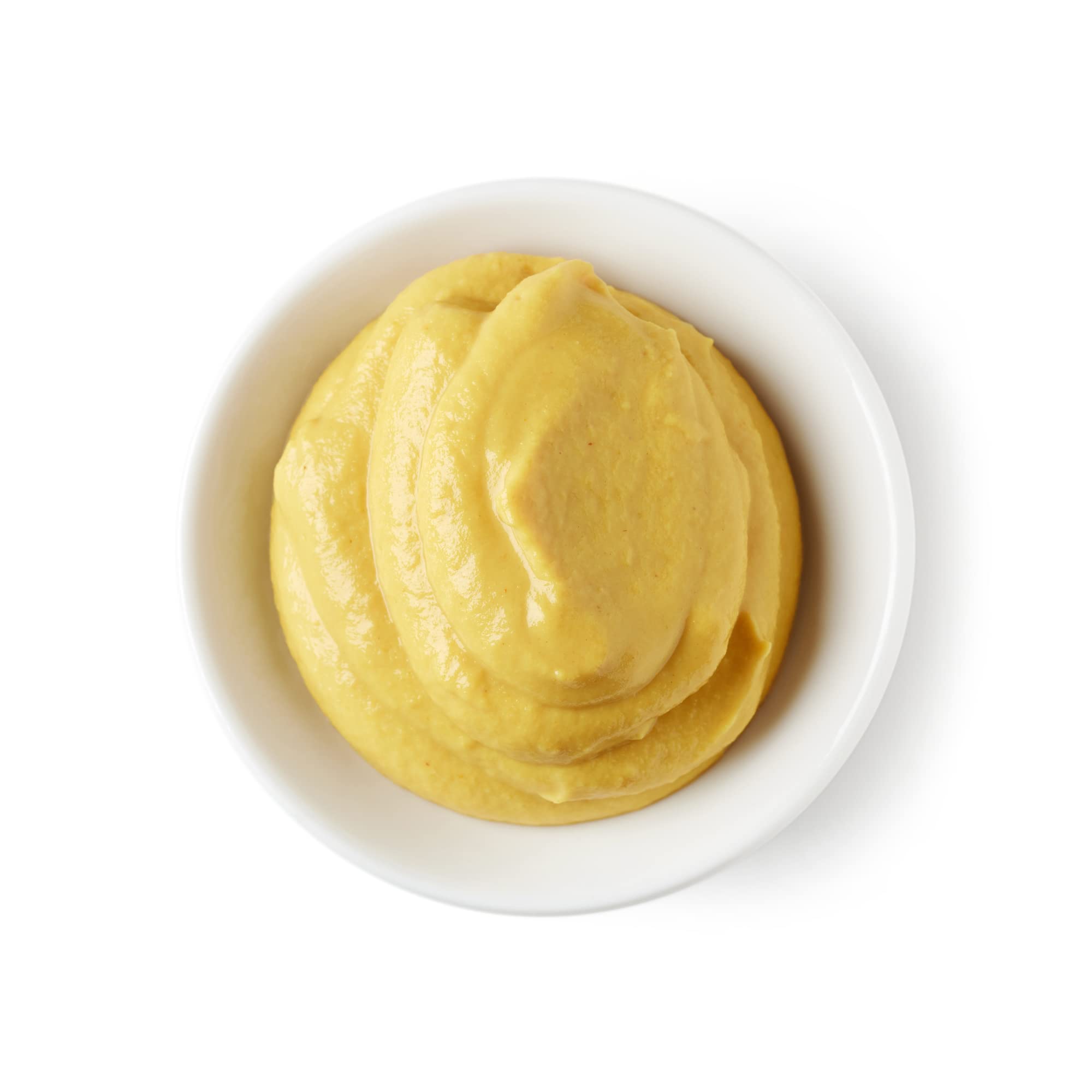 Sanniti Dijon Mustard on baguette slice for sandwich inspiration.