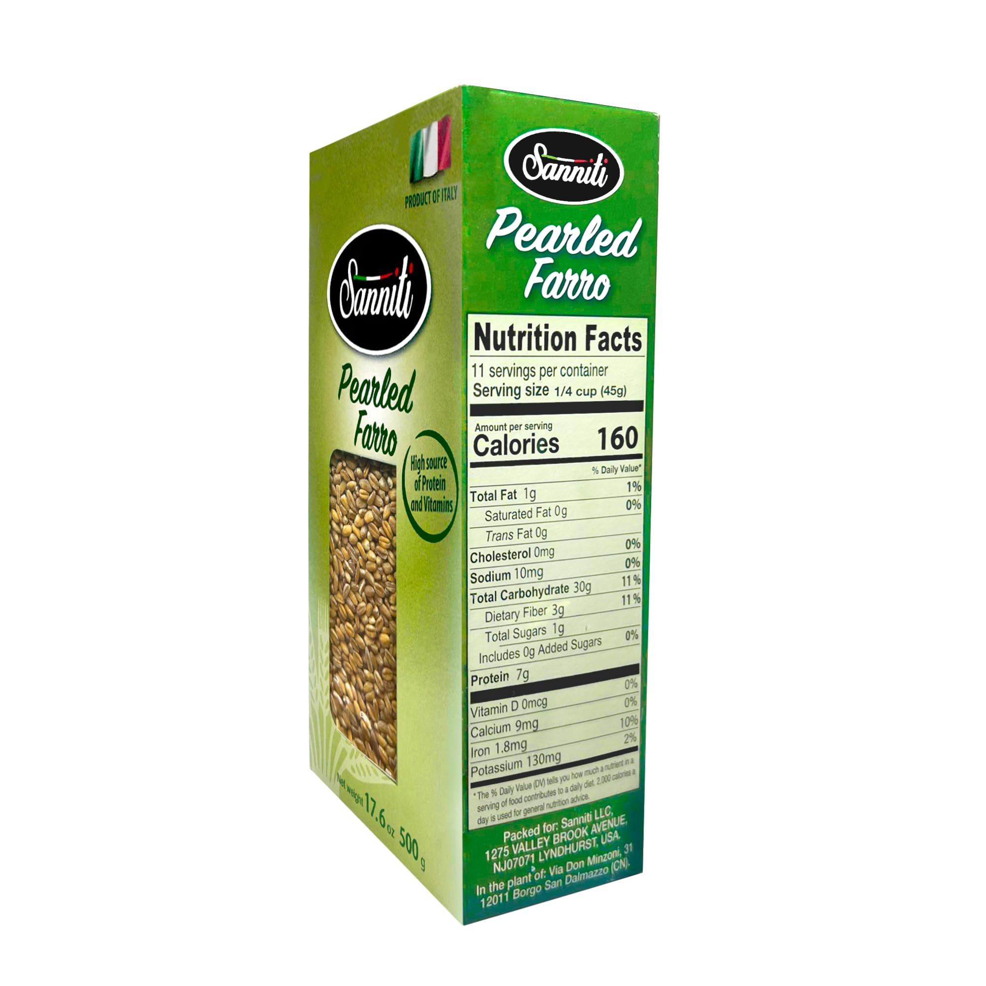 Sanniti grain bowls use farro as a hearty base.