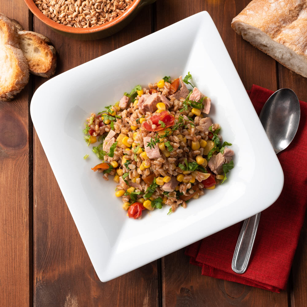 Sanniti farro kitchen essentials ready for meal prep and cooking.