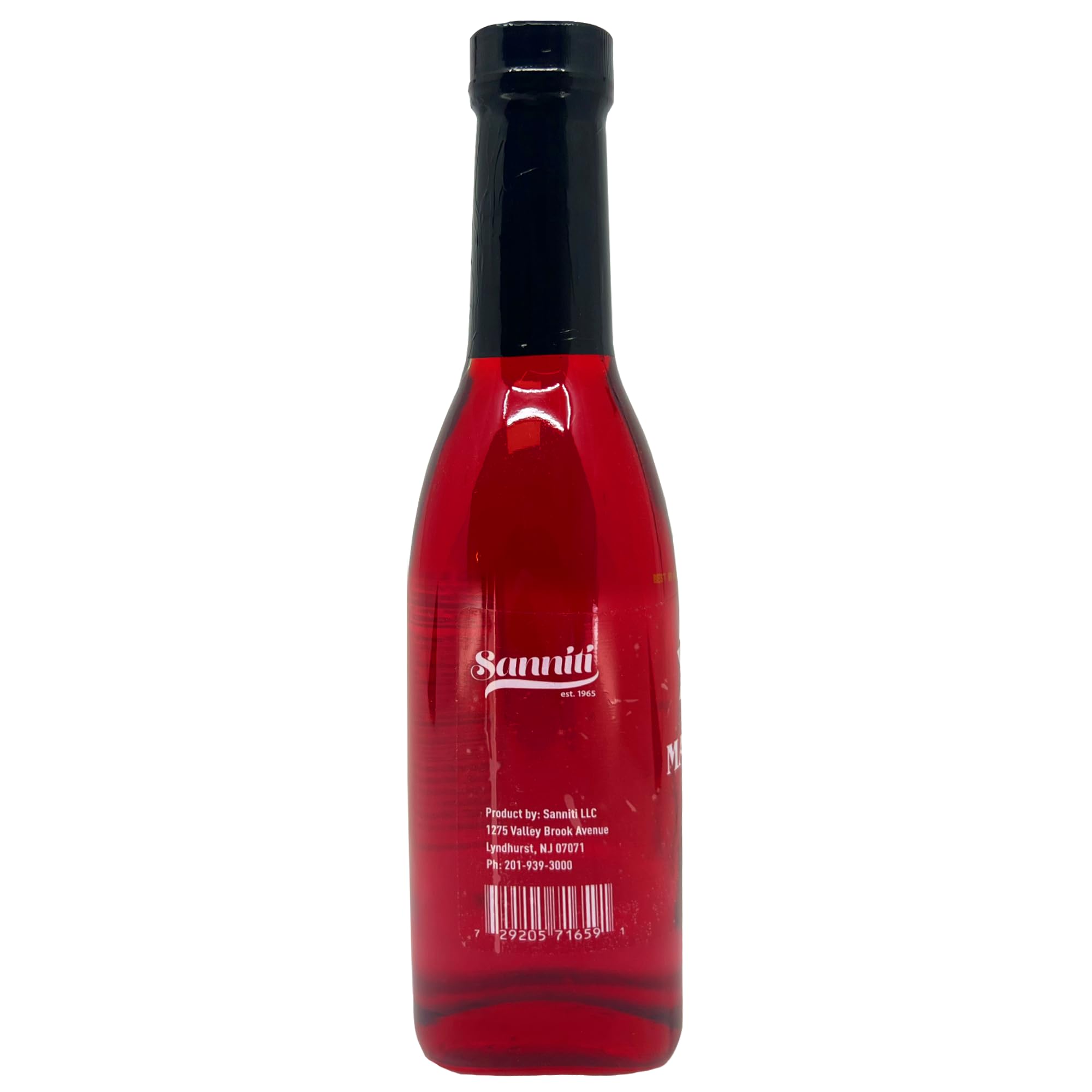 Sanniti glass with cocktail and cherries showing rich color and balanced sweetness