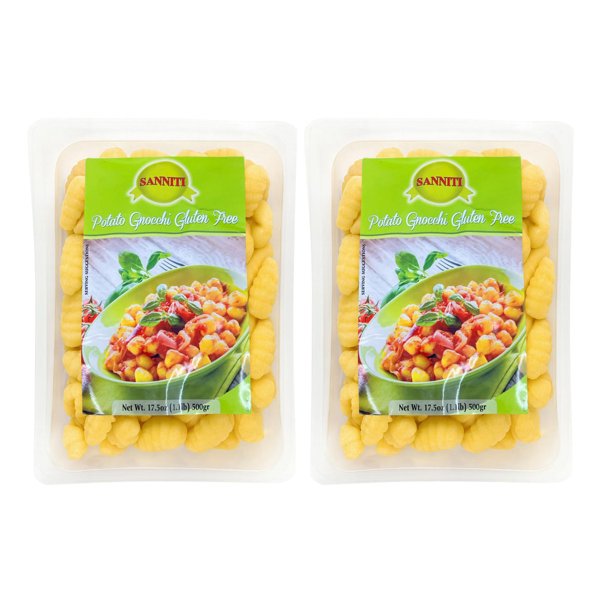 Sanniti gluten-free gnocchi pack-2 ready for quick meals