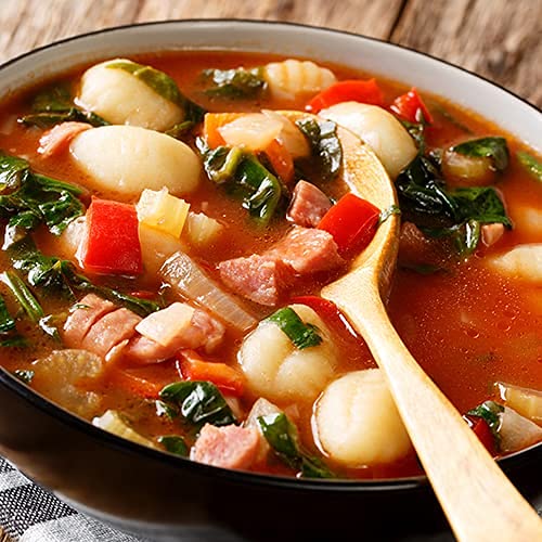 Sanniti gnocchi product of Italy label, authentic Italian gluten free option.