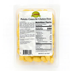 Sanniti gnocchi raw-ingredients highlight gluten-free base
