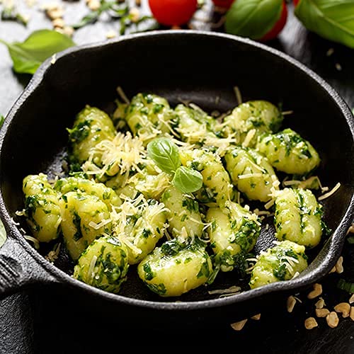 Sanniti gnocchi with tomato sauce bowl, versatile Italian comfort at home.