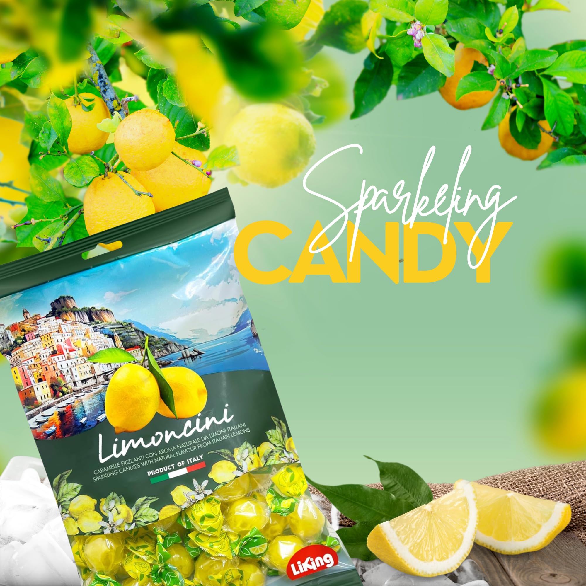 On-the-go Sanniti Limoncini Frizzanti Candies snack idea