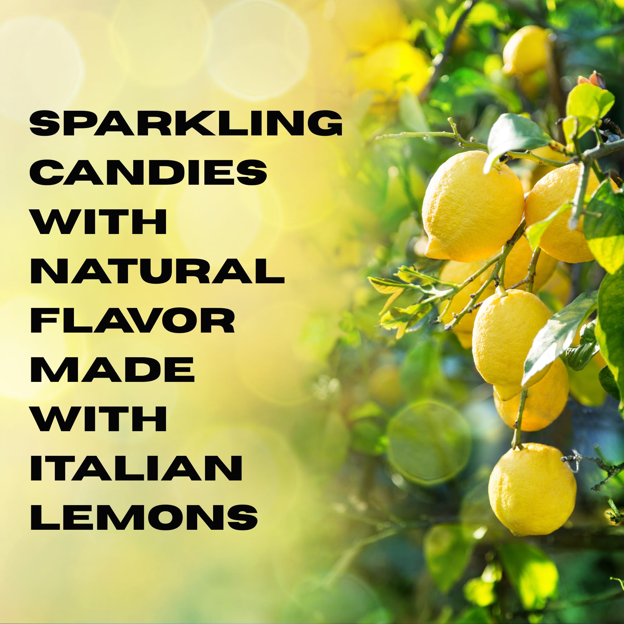Sharing bowl of Sanniti Limoncini Frizzanti Candies for citrus tasting