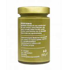 Sanniti Marullo pistachio cream spread on toast for a quick gourmet start