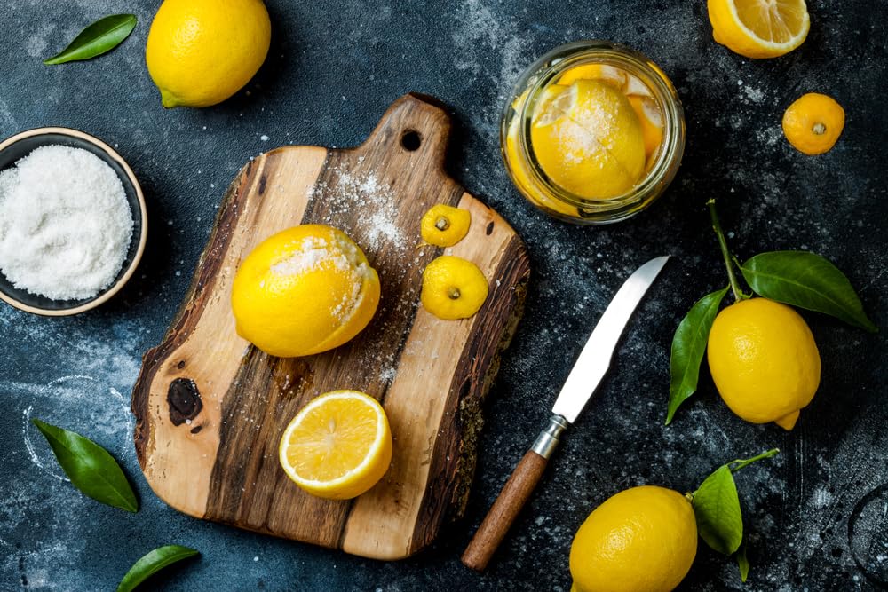 Sanniti mini preserved lemons tagine-ready image with vibrant tang for stews
