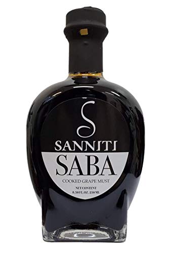 Sanniti Saba cooked grape must bottle front for a rich drizzle