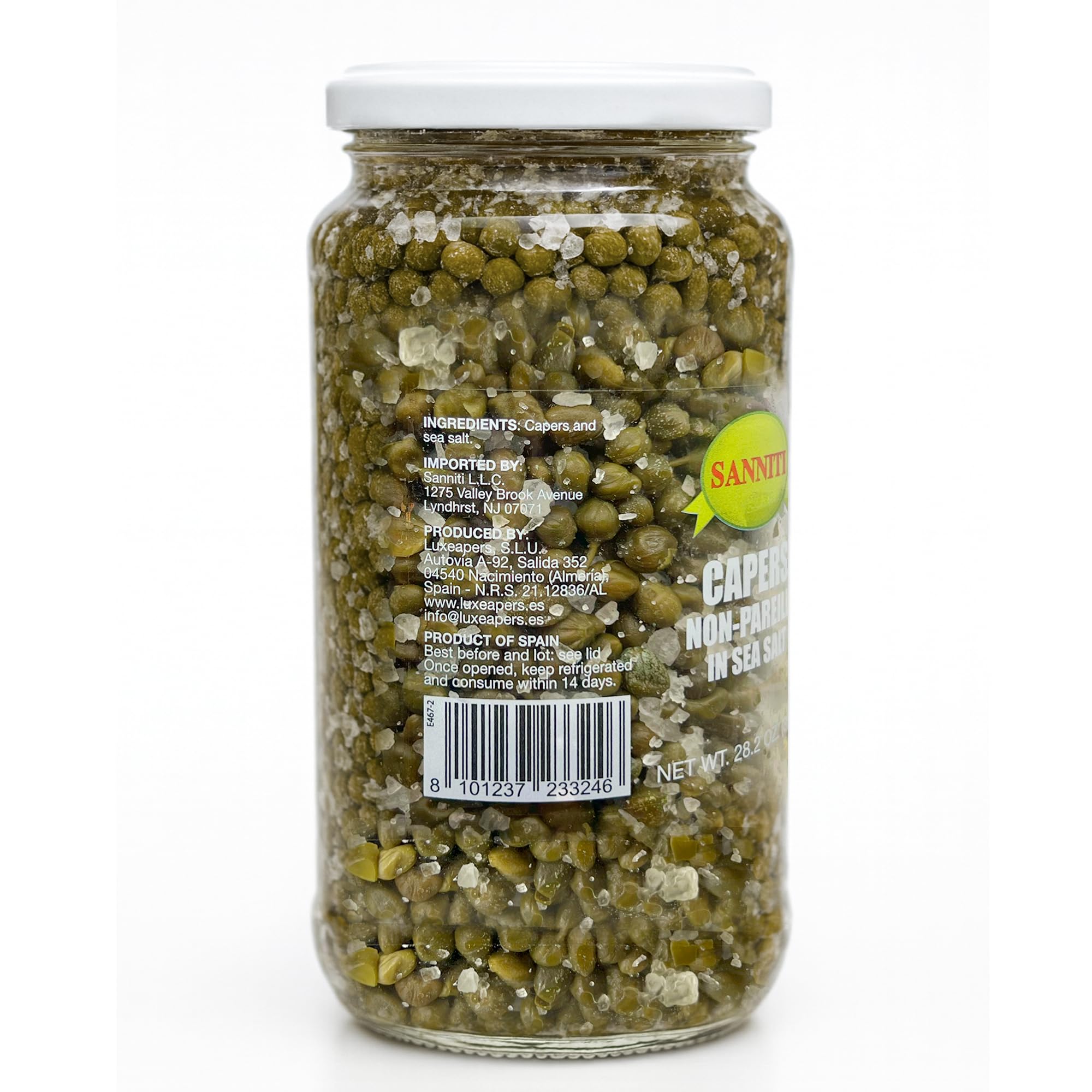 Sanniti capers non-pareille offer firm texture for savory dishes