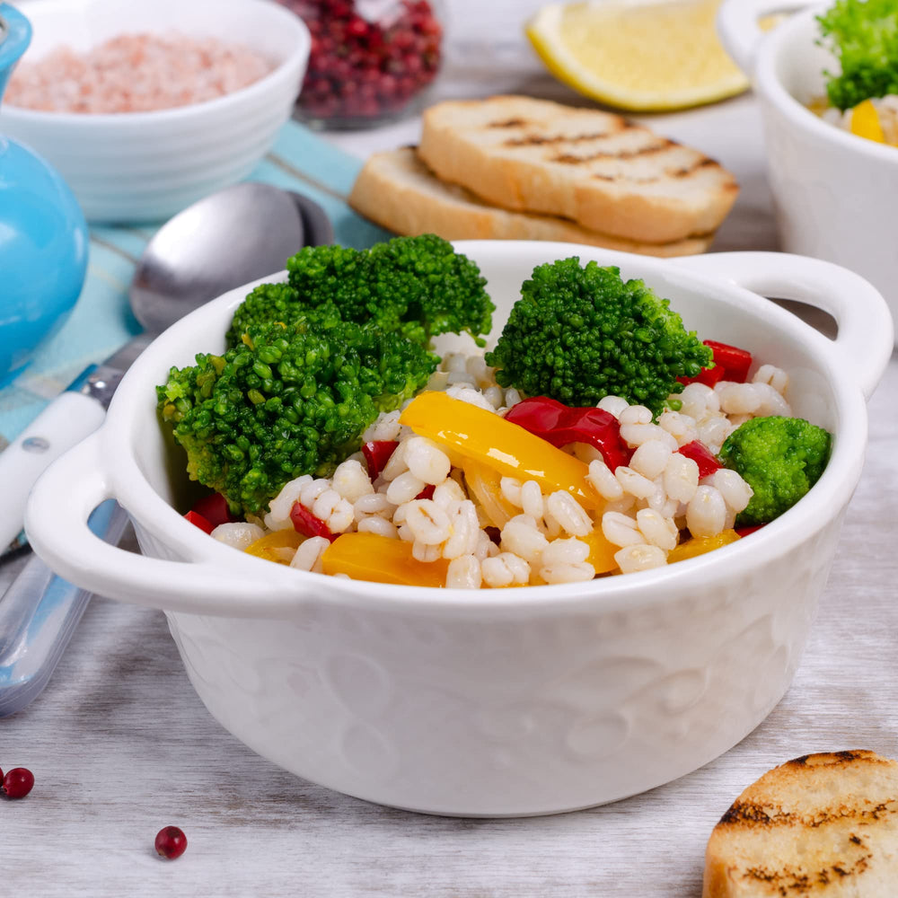 Sanniti two-pack pantry staple keeps portions fresh for meal prep.