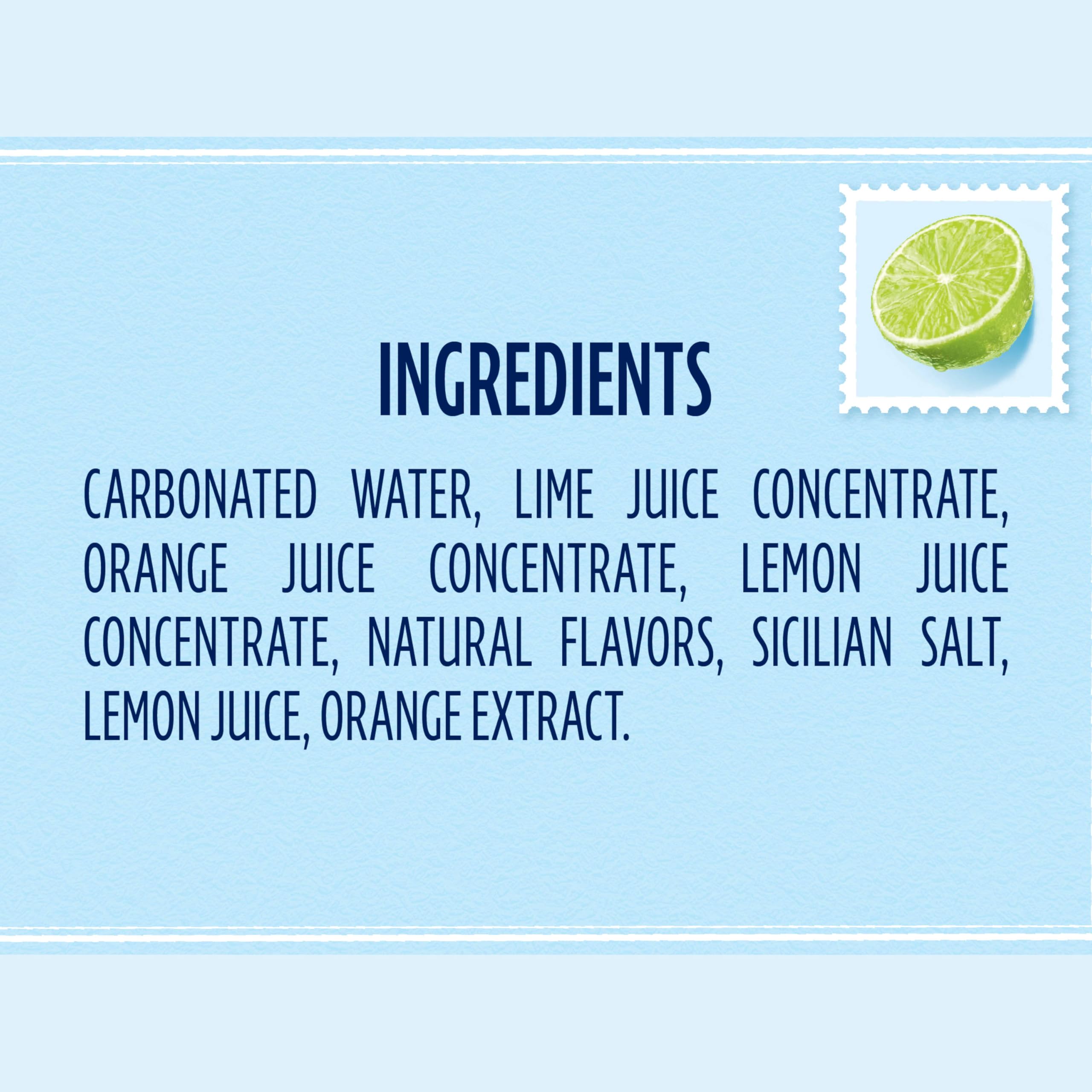 Sanpellegrino CIAO Lime pour into glass, ready for a zesty afternoon.