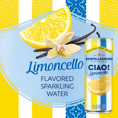 Label closeup emphasizes authentic Italian branding and 90-year heritage.