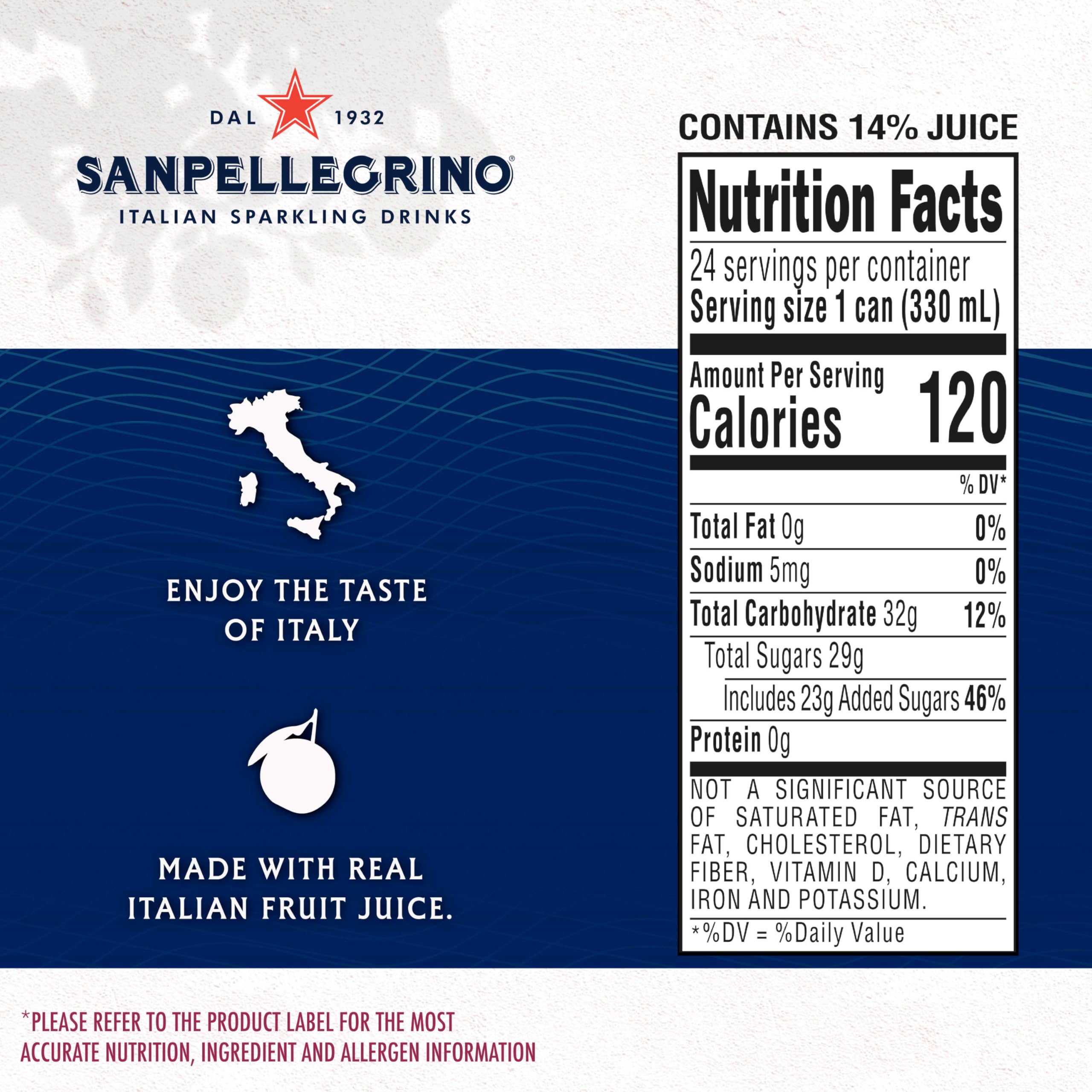 Sanpellegrino orange-pomegranate refreshing moment image promotes everyday enjoyment.