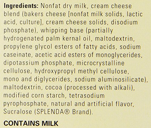 SANS SUCRE Chocolate Cheesecake Mousse dispense and serve demonstration