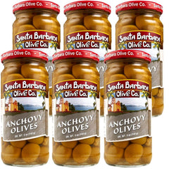 Santa Barbara Olive Co anchovy stuffed olive jar for bold tasting experiences