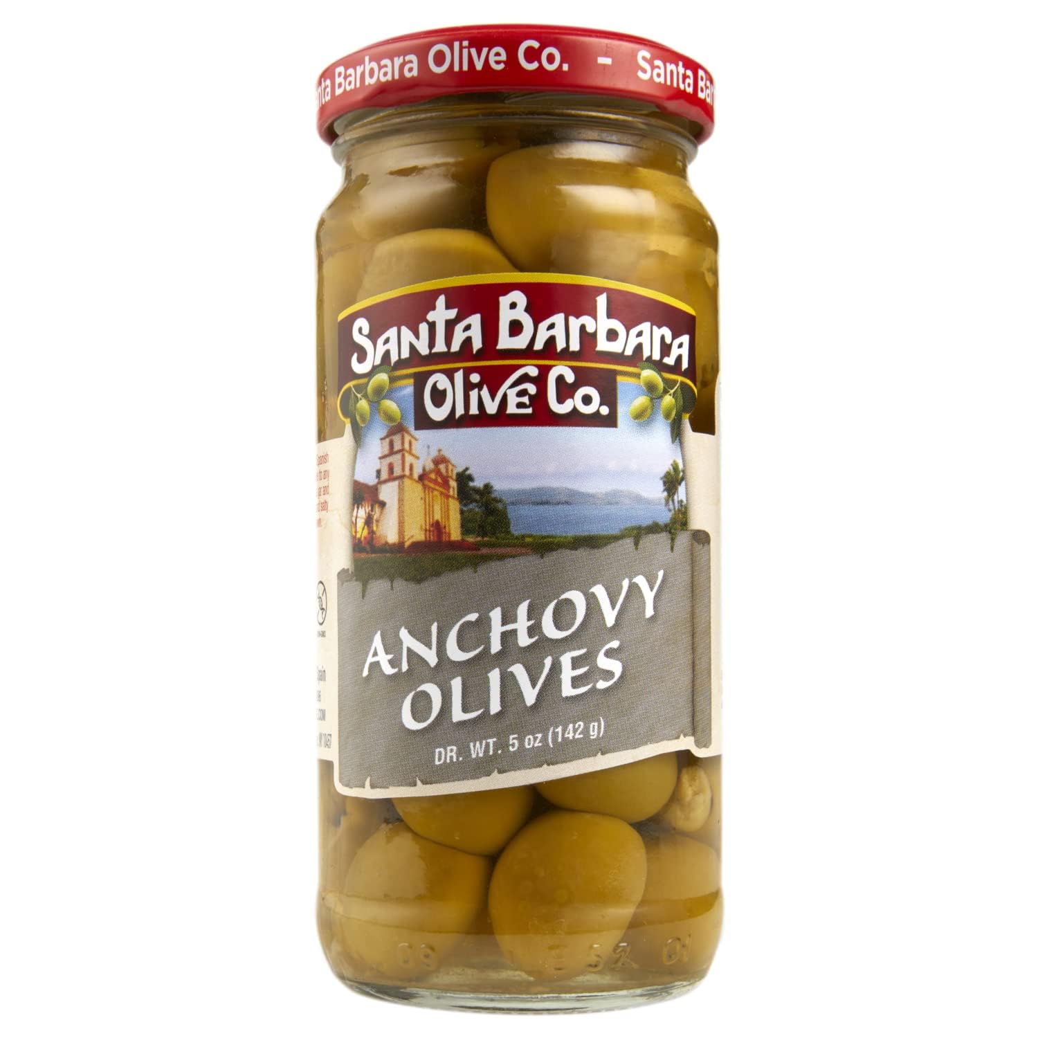 Santa Barbara Olive Co jalapeño stuffed olive jar brings subtle heat