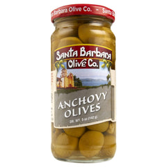 Santa Barbara Olive Co jalapeño stuffed olive jar brings subtle heat