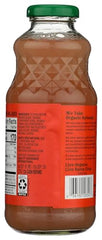 Serving glass of Santa Cruz Organic Lemonade Strawberry, bright and inviting.