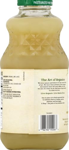 Vibrant salad dressing featuring Santa Cruz Organic Lime Juice.