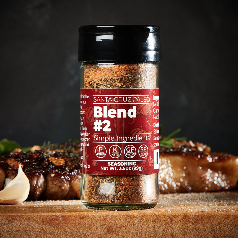 Pasta sauce enriched by Santa Cruz Paleo Blend #2 for warmth