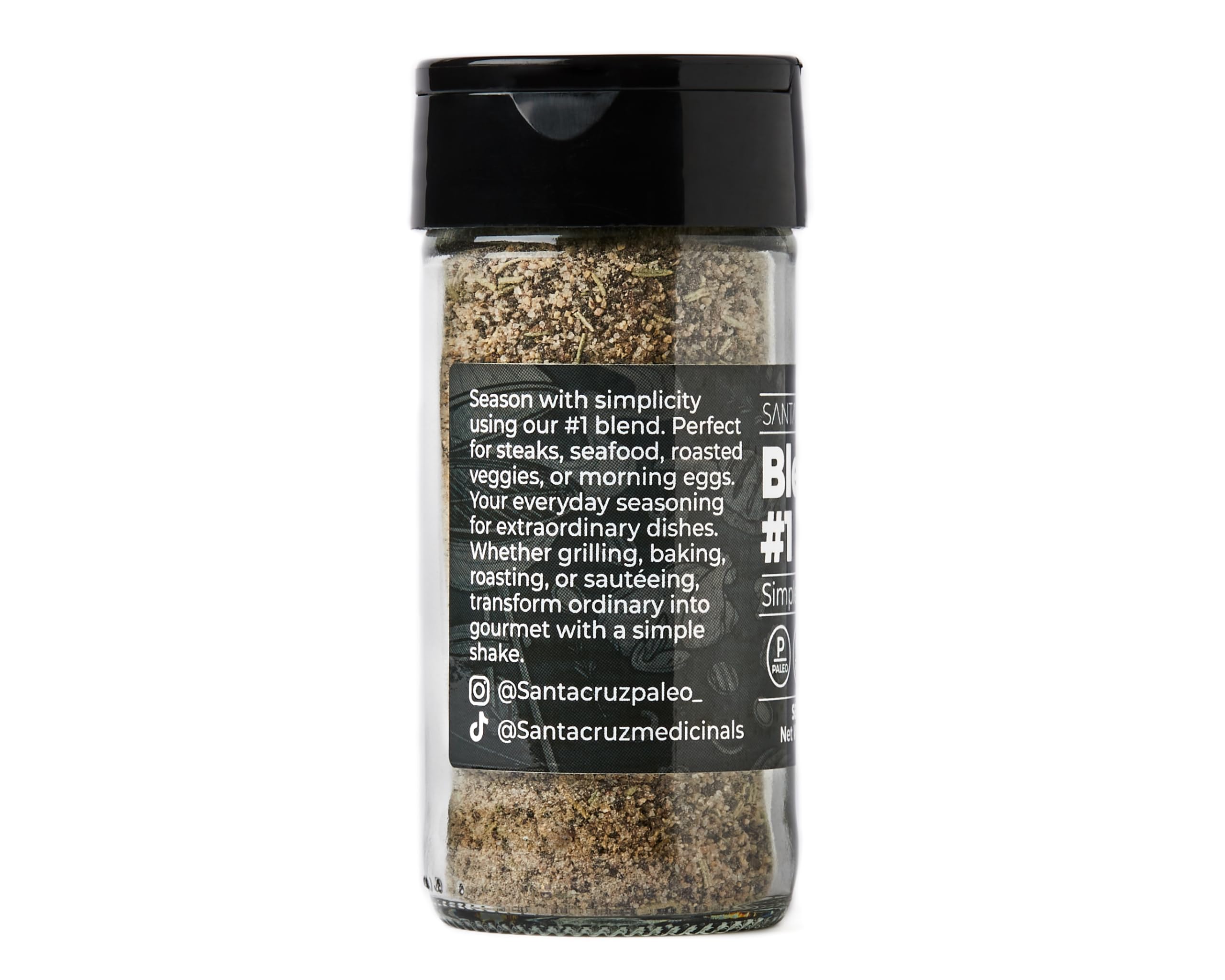 Santa Cruz Paleo Seasoning Blend on salmon enhances flavor without overpowering natural taste.