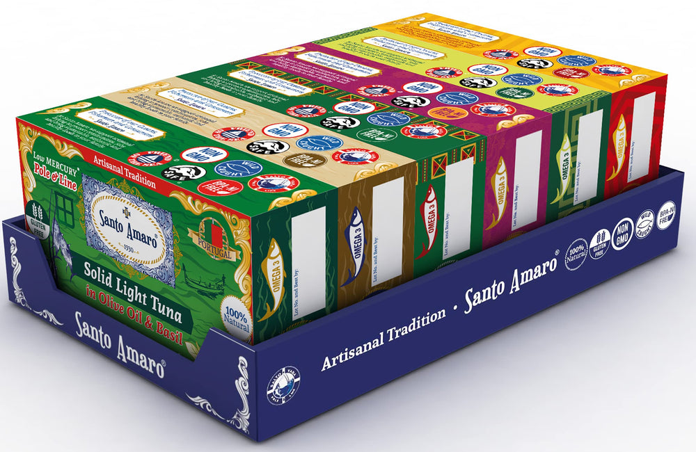 Santo Amaro Hand-packed in Portugal tuna, artisanal tradition