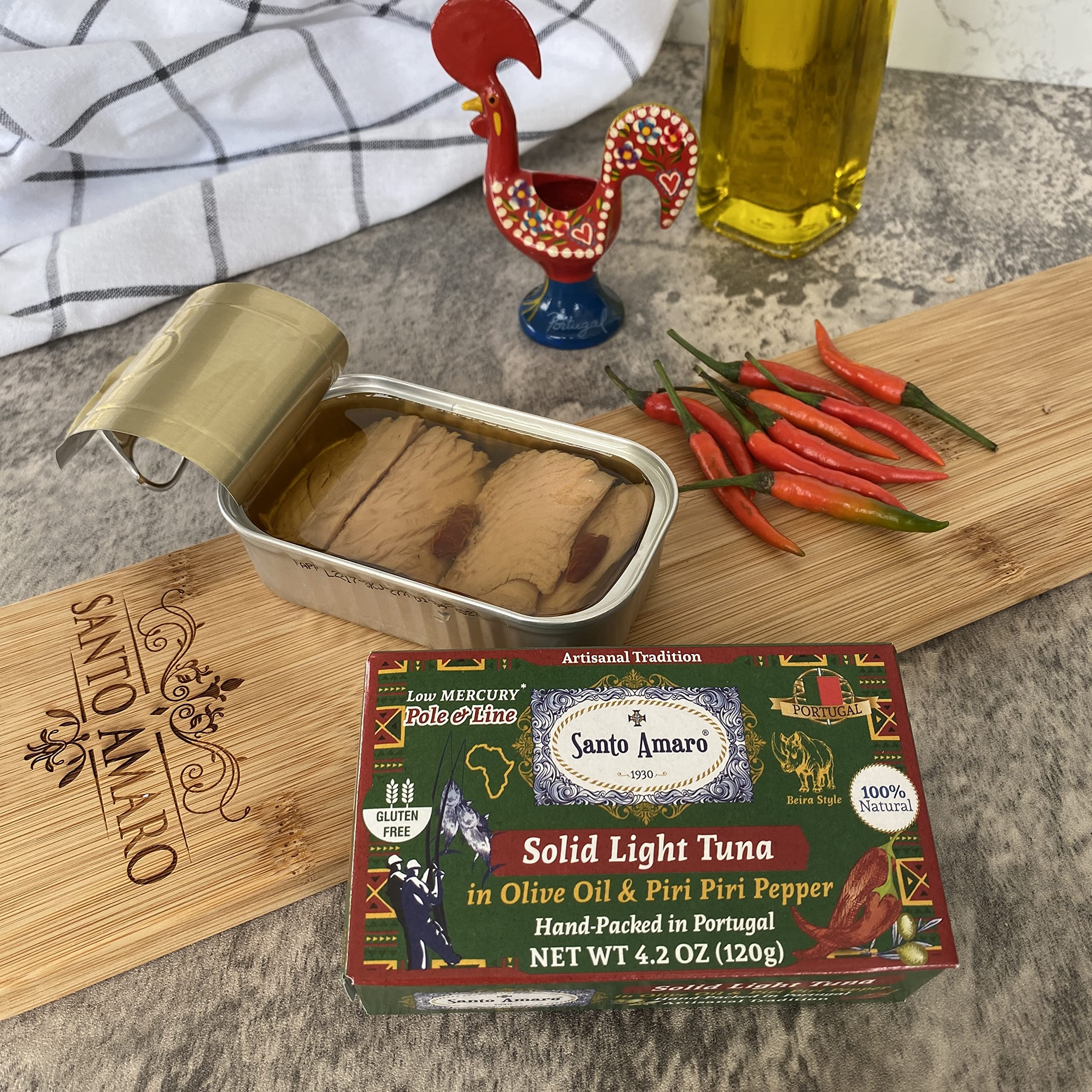 Santo Amaro Red Piri Piri Beira Style tuna, spicy kick