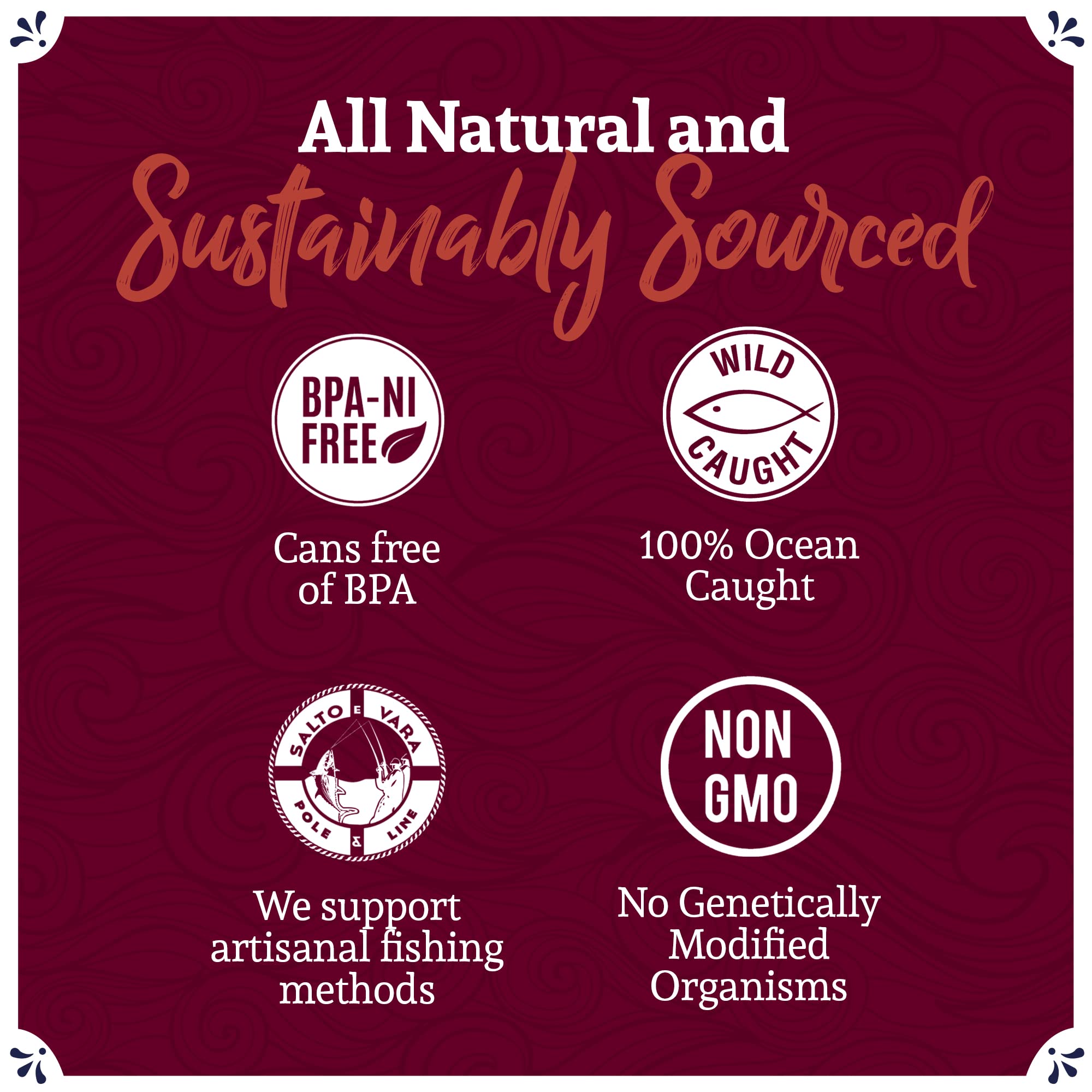 Santo Amaro commitment to sustainability and no additives in cans.