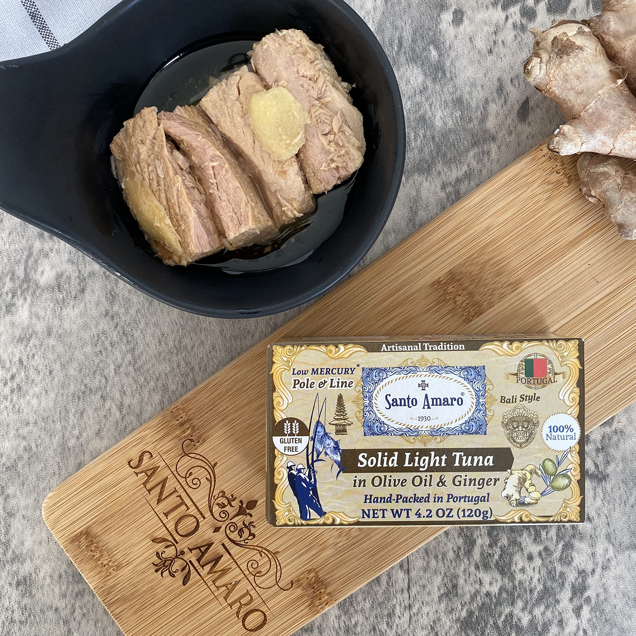 Santo Amaro Wild Atlantic skipjack tuna, high-protein ocean favorite