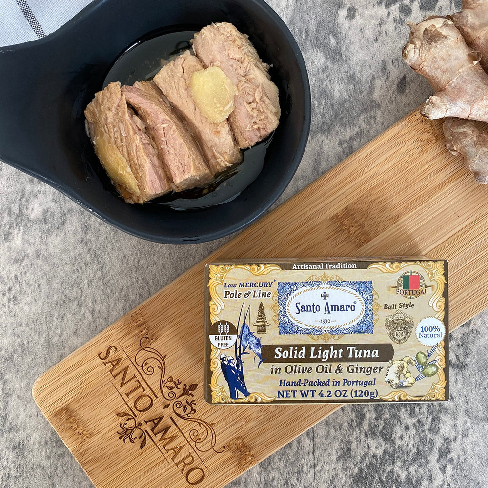 Santo Amaro Wild Atlantic skipjack tuna, high-protein ocean favorite