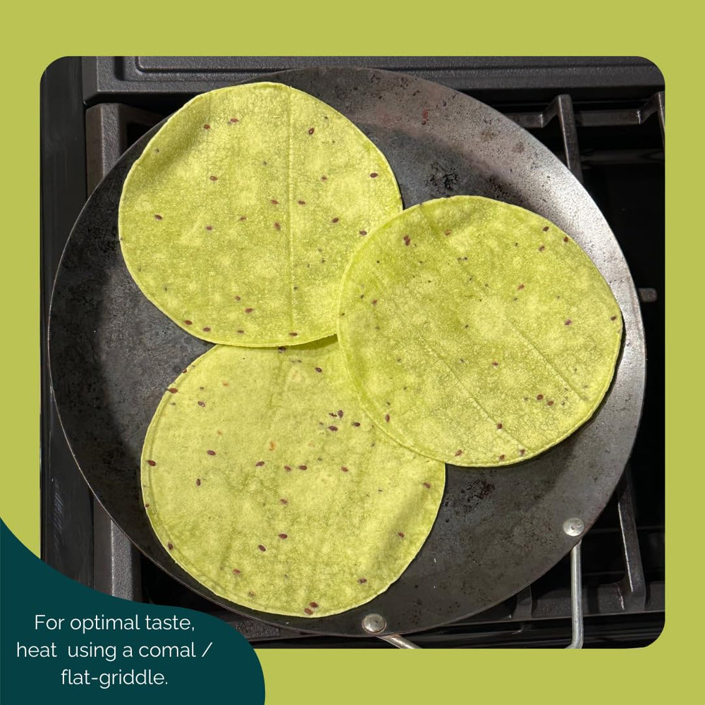 Santo Corral tortillas perfect for tacos, quesadillas, and chilaquiles