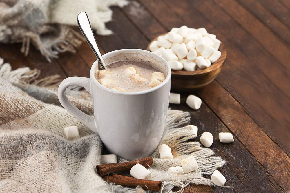Mini marshmallows from Sarah's Candy Factory baked into desserts as a garnish.